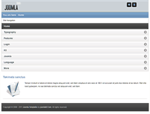 Tablet Screenshot of demo7.joomlatd.com